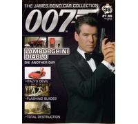 universal hobbies james bond 007 car collection Die Another Day Lamborghini Diablo 039 magazine