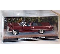 Universal Hobbies james bond 007 chevrolet impala custom coupe live and let die film scene car 1:43 scale diecast mode