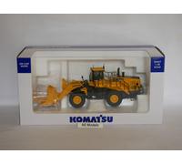 Universal Hobbies ~ Komatsu WA600-8 Stone Handler Rock Bucket + Folk UH8153
