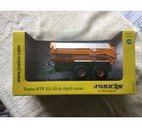 Joskin Trans / Ktp 22/50 + Rigid Cover Tipper Trailer 1:32