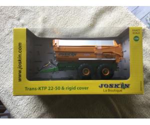 Universal Hobbies Toy Joskin Trans KTP 22/50 Trailer& Rigid Cover