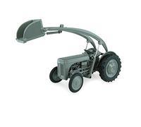 Universal Hobbies UH5247 Ferguson Tea 20 Tractor with Front Charger, Grey