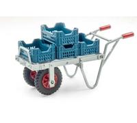 Universal Hobbies - UH6391 - Wheelbarrow with 4 crates - 1:32 scale
