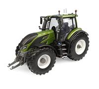 Universal Hobbies UH6477 Valtra Q305 Miniature Tractor-Olive Green