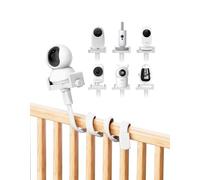 Universal Holder for GHB Baby Monitor, Flexible Baby Camera Mount Bracket for HelloBaby/Blemil/jeeber/nooie Vtech/GHB/momcozy/Boifun/Babystar/Philips Video Monitor,Clip for Most 1/4 Camera