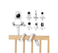 Universal Holder for GHB Baby Monitor,Flexible Baby Camera Mount Bracket for HelloBaby/Boifun/Philips Avent/Vtech/Momcozy/Blemil/Jeeber/ieG abystar Monitor Holder,Clip for Most 1/4 Camera