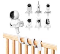 Universal Holder for GHB Baby Monitor,Flexible Baby Camera Mount Bracket for HelloBaby Monitor,Babyphone Accessories Stand for Vtech/momcozy/Boifun/Babystar/Philips Video Monitor,Mobile Phone Clip