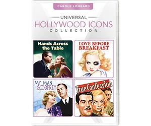 Universal Hollywood Icons Collection: Carole Lombard (Hands Across the Table / Love Before Breakfast / My Man Godfrey / True Confessions)