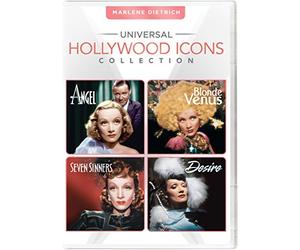 Universal Hollywood Icons Collection: Marlene Dietrich (Blonde Venus / Desire / Angel / Seven Sinners) [DVD] [Region 1] [NTSC]