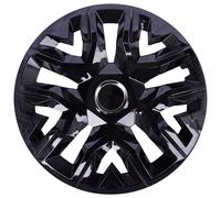 Universal hubcap 16'' NRM Perfecto Black black lacquered 1 piece