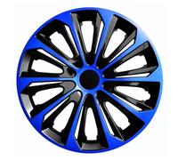 Universal hubcap NRM Strong Duo 1 piece wheel trim (Blue and black, 16")