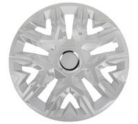 Universal Hubcaps 14'' NRM Perfecto Silver Lacquered 4 Pieces High Quality
