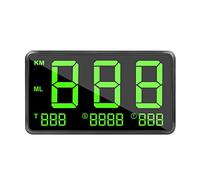 Universal Hud Head Up Display Gps Speedometer With Overspeed Alarm Fatigue Alert Windshield Projector For Car Truck Motorcycle Day Night Mode Plug Play