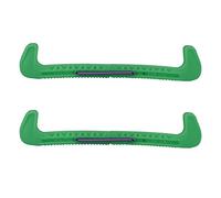 Universal Ice Skate Vane/Wing Guards Hard Plastic Skating Gear Protective Cover 2Pcs for Ice Skate Vane/Wing Protectors Lake Blue, Pink (Dark Green)