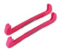 Universal Ice Skate Vane/Wing Guards Hard Plastic Skating Gear Protective Cover 2Pcs for Ice Skate Vane/Wing Protectors Lake Blue, Pink (Rosy)