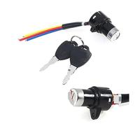 Universal Ignition Switch Key Power Lock Electric Bicycle Biking Portable Dustproof Cycling Parts for Electric Scooter (Color : A1, Size : 7)