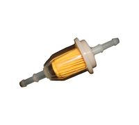 Universal In Line Inline 15 Micron Fuel Petrol Filter 6mm & 8mm Inlet, Outlet