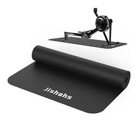 Universal Indoor Rowing Machine Mat- 8.5 x 2.3 FT Exercise Equipment Mat for Concept 2, Nordictrac, Sunny, Hydrow etc. Extra Long Non-Slip and Waterproof, Under Rower Floors Protection