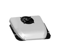 Universal Integrated Low Profile Rooftop Portable Dc 12V 24V Rv Camper Trailer Parking Air Conditioner For Van(White,12V)