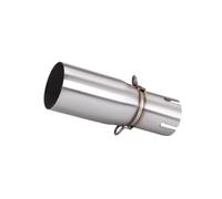 Universal Intermediate Link Pipe Motorcycles Modified Silencer Diameter 51mm With 28-45mm Headers Exhaust Pipe(40MM)