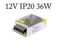 Universal Ip20 Dc 12V Ac 100-240V 36 Watts Led Driver Power Supply Switching Transformer For Display Outdoor Led Strip Light,radio