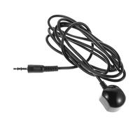 Universal Ir Signal Extender 3.5mm Black Plastic for Receivers | 10 to 18m Range, Plug and Play Setup, Equipment Concealment Support, Living Room Media Closet Use