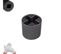 Universal Jack Socket Adapter for Hand Drill, Scissor Jack Adapter, Rust-Resistant Steel, Save Effort Easy Tire Change Tool (1 pcs)