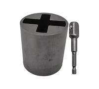 Universal Jack Socket Adapter for Hand Drill, Scissor Jack Drill Adapter, Heavy-Duty Socket Converter for Scissor Car Jack, Easy to Use Tire Repair Tools, Durabilityt Rust-Resistant Steel