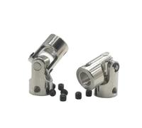 Universal joint, 2mm-10mm Universal Joint Coupler Steel Shaft Connector for RC Car Boat Model(6mm-6mm)