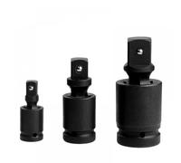 Universal Joint Set 1PC/3PCS 1/4inch 3/8inch 1/2inch Drive Chrome Moly U Joint Sockets Compatible With Hard To Reach Fasteners(3PCS SET)