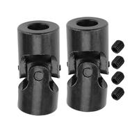Universal Joint Shaft Coupling 12mm ID 24mm OD 51mm Length U Joint Coupler Motor Connector Durable Alloy Steel Torque Transmission for Model Car Boat Robot