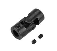 Universal Joint Shaft Coupling, ID 10MM OD20MM Motor Shaft Coupling Universal Shaft Coupling Motor Connector DIY Steering Universal Joint with Keyway