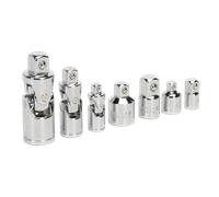 Universal Joint & Socket Adaptor Set 7pc 1/4", 3/8" & 1/2"Sq Drive | AK2737 Seal