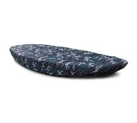 Universal Kayak Cover Canoe Storage Dust Cover 210D UV Resistant and Weatherproof for Fishing Boat/Kayak/Canoe (L:4.6-5m(15.0-18.0ft))