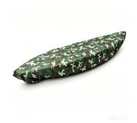 Universal Kayak Covers,210D Oxford Canoe Cover Waterproof UV Protection Full Wrap Outdoor Storage for Fishing Boat Canoe Kayak Paddle Board(Green,3m)