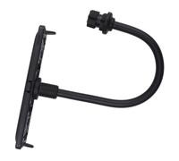 Universal Kayak Fish Finder Mount Bracket Black with Adjustable Angle | Nylon and Silicone Build, Quick Install and Removal, Marine Accessories