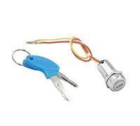 Universal Key Ignition Switch 2 Wire with 2 Keys Ignition Switch For ATV Scooter Motorbike Motorcycle Ignition Starter Switch