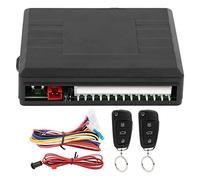 Universal Keyless Central Door Lock System Remote Control Auto Entry Kit with LED Indicator and Car Parking Location Finder for Most Car Types and Vehicles - 60 to 80 Meter Range