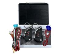 Universal Keyless Entry Car Kit | 24V Anti-Theft Security Device,Auto Remote Lock System - for Automotive SUV Truck Parking Lot