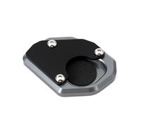 Universal Kickstand Base Compatible With Trident 660 2021 Motorcycle CNC Aluminum Kickstand Extender Foot Side Stand Extension Anti-skid Enlarged Base