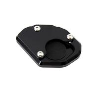 Universal Kickstand Base Compatible With Trident 660 2021 Motorcycle CNC Aluminum Kickstand Extender Foot Side Stand Extension Anti-skid Enlarged Base