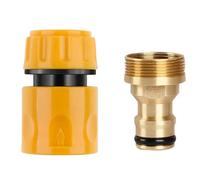 Universal Kitchen Mixer Tap Hose Connector & End Quick Connector, Sink to Outside Hose Pipe Fitting,Universal Kitchen Tap