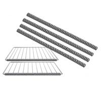 Universal Kitchen Oven Cooker Shelf Protector Guards Heat Resistent 4 Pack | Silicone Oven Rack Protectors Compatible with Hotpoint Beko Bosch Indesit Zanussi AEG Electr.olux Neff Stoves Belling