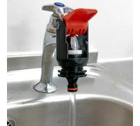 Universal Kitchen Tap Adaptor Click Lock Hose Connector For Indoor Taps