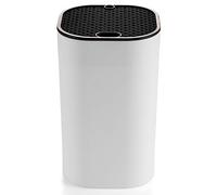 Universal Knife Block for Kitchen, Knife Holder Without Knives, Safe Space Saver Large Volume Stable Knife Storage with Scissors and Sharpening Rod Slot, Detachable for Easy Cleaning - White