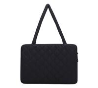 Universal Laptop Carrying Case for Women Quilted 13-15 Inch | Lightweight Padded Computer Tote with Handle Puffy Laptop Sleeve Aesthetic Design for Gifting and Dating