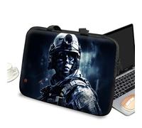 Universal Laptop Case Sleeve 10 inch with Handle and Zipper, Kids Tablet Carrying Case Messenger Bag Portable Tote Bag for 7-10 inch iPad/Notebook/eBook/Readers, Bionicle