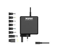 Port Designs 900093B-UK mobile device charger Laptop, Universal Black