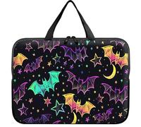Universal Laptop Sleeve Tablet Case 12 inch, Rainbow Bats Slim Carrying Case Durable Handbag Travel Laptop Bag for Surface Pro 9 8 7/Laptop Go 2 3, MacBook Air 11/12