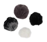 Universal Lavalier Microphone Furry Windscreen Fur Windshield Wind Muff Soft for Lapel Mic 5Mm